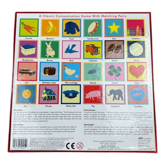 NIB Eefoo Classic Memory Match Game - Picture 2 of 11